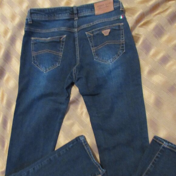 Armani Jeans Women Jeans, Blue,sz.27, made in Italy, cotton 97% - Picture 5 of 8